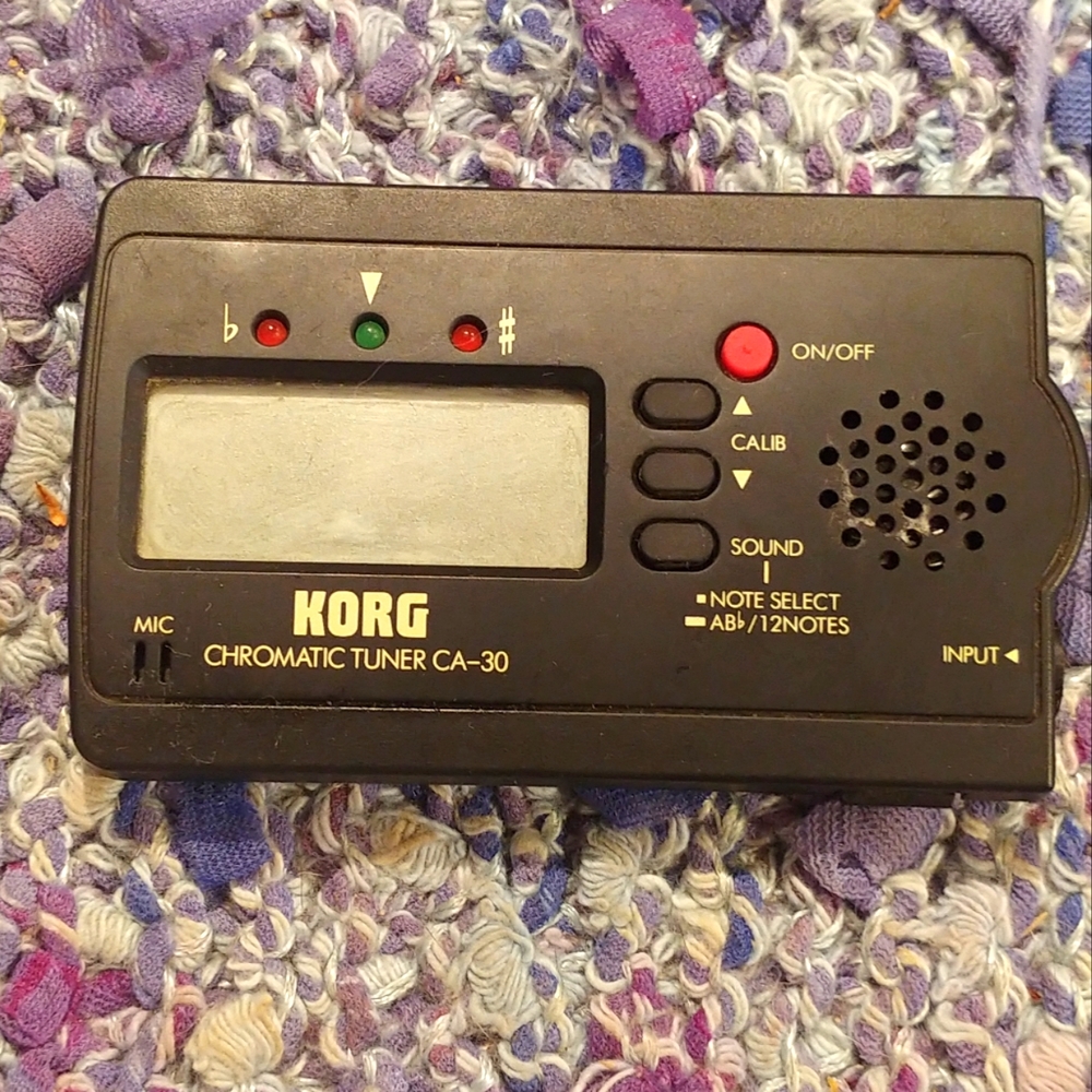 Korg guitar tuner
